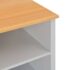 vidaXL TV Cabinet Grey 95x39x58 cm - Image 8