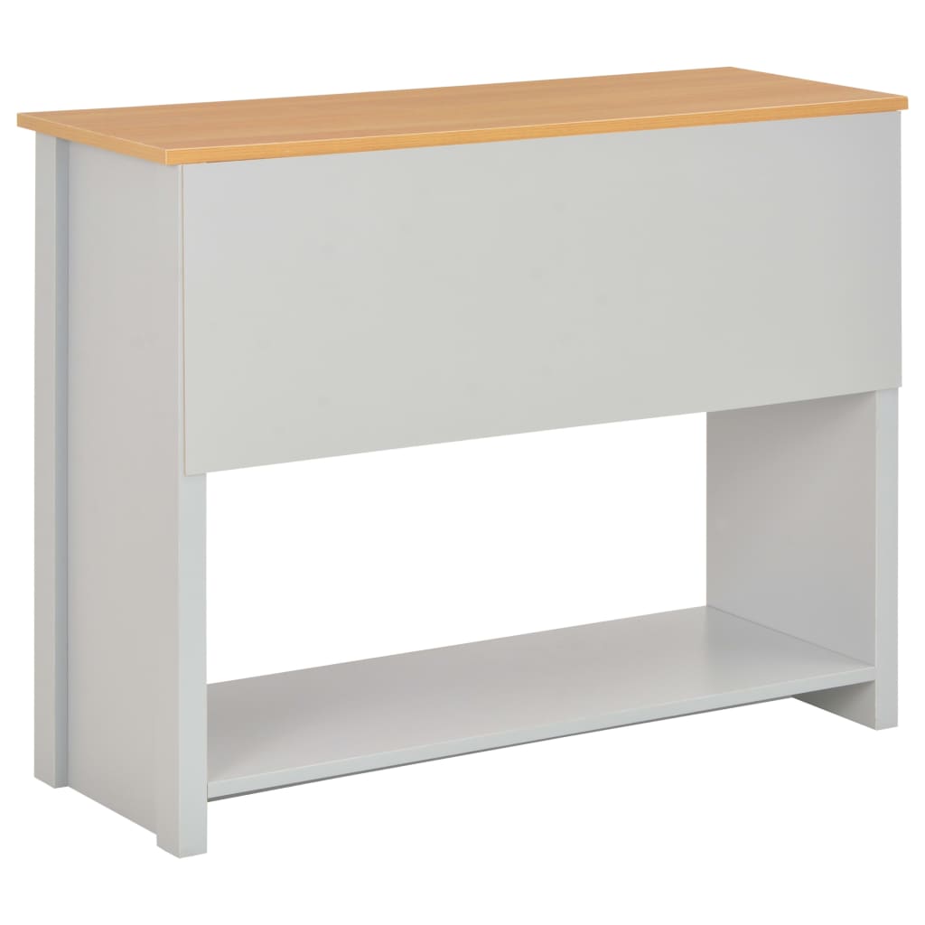 8719883592817_g_en_hd_3 vidaXL Console Table Grey 97x35x76 cm - Image 5