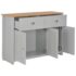 vidaXL Sideboard Grey 112x35x81 cm - Image 2