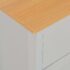 vidaXL Sideboard Grey 112x35x81 cm - Image 8