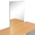 vidaXL Dressing Table with Mirror and Stool Grey 104x45x131 cm - Image 11