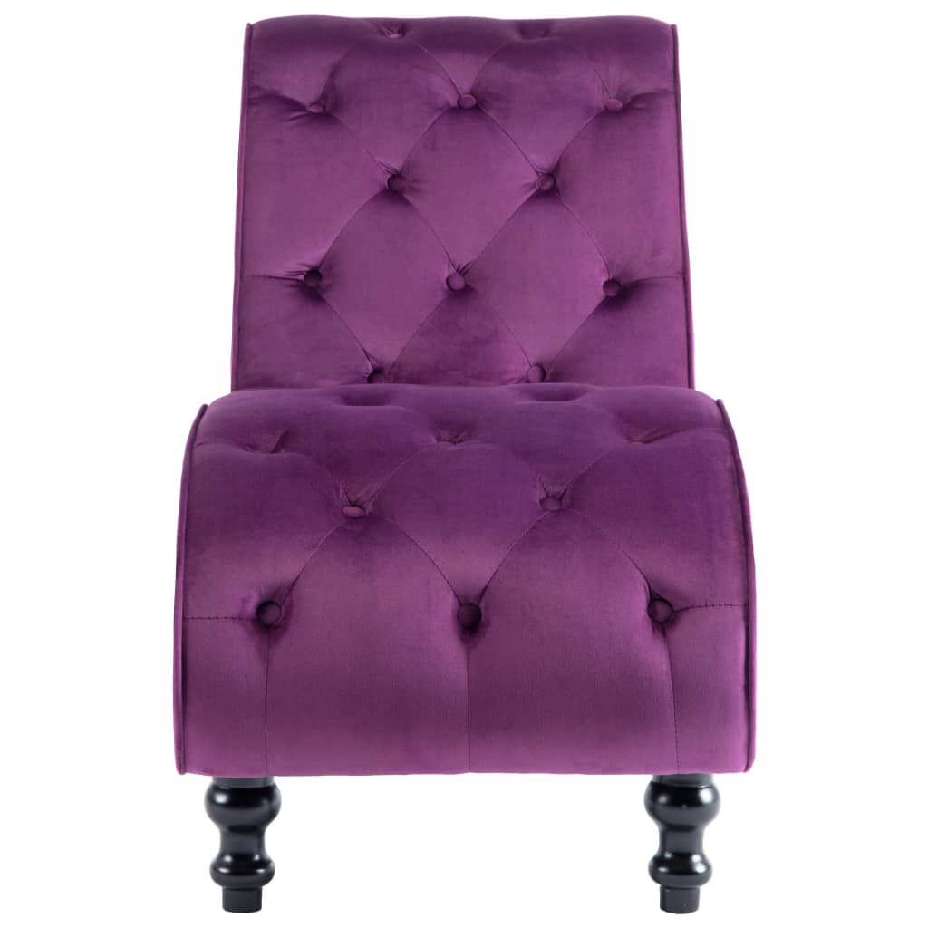 8719883593142_g_en_hd_1 vidaXL Chaise Lounge Purple Velvet - Image 3