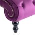 vidaXL Chaise Lounge Purple Velvet - Image 6
