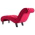 vidaXL Chaise Lounge Red Velvet - Image 5