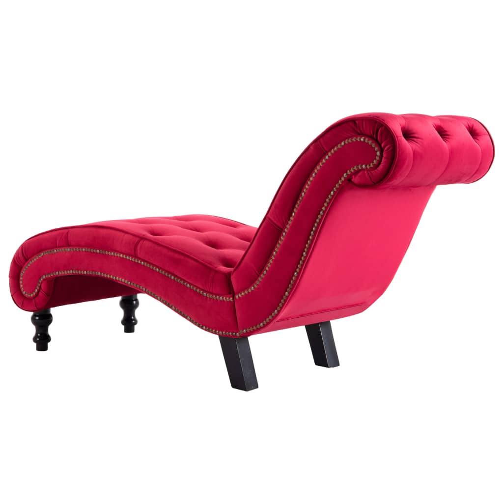 8719883593159_g_en_hd_3 vidaXL Chaise Lounge Red Velvet - Image 5
