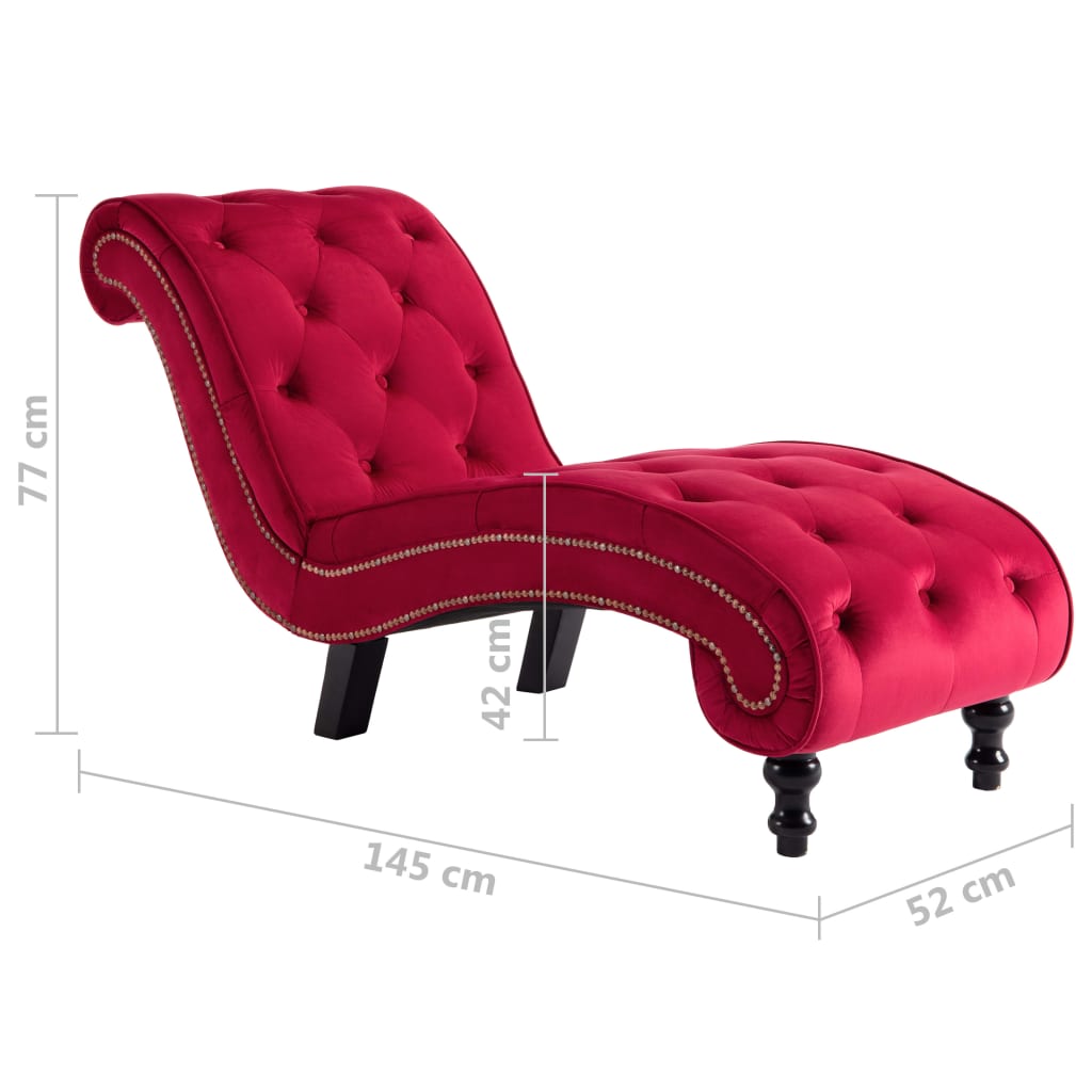 8719883593159_g_en_hd_6 vidaXL Chaise Lounge Red Velvet - Image 8