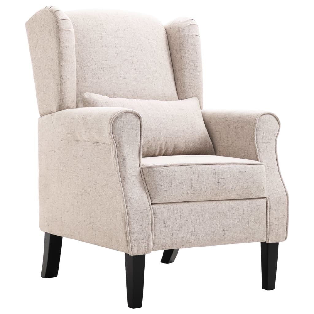 8719883593166_a_en_hd_1 vidaXL Armchair Beige Fabric - Image 1