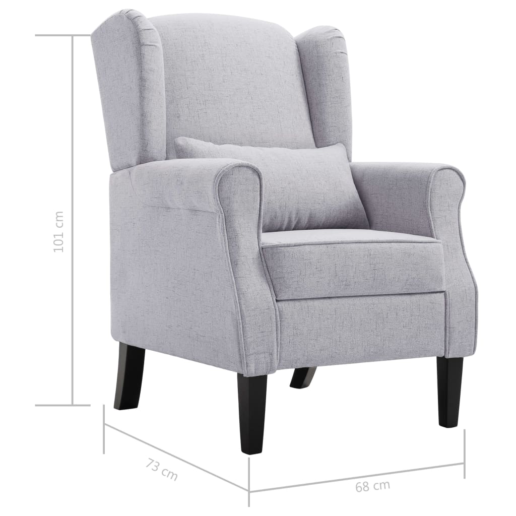 8719883593173_g_en_hd_8 vidaXL Armchair Light Grey Fabric - Image 9