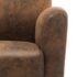 vidaXL Sofa Chair Brown 70x69x72 cm Faux Suede Leather - Image 7