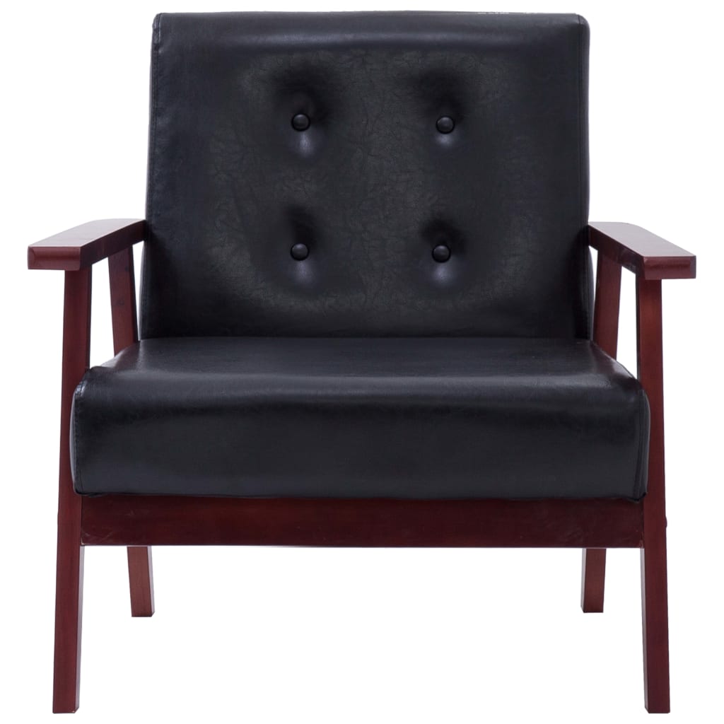 8719883593432_g_en_hd_1 vidaXL Armchair  Black Faux Leather - Image 3