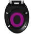 vidaXL Soft-close Toilet Seat with Quick-release Design Black - Image 8