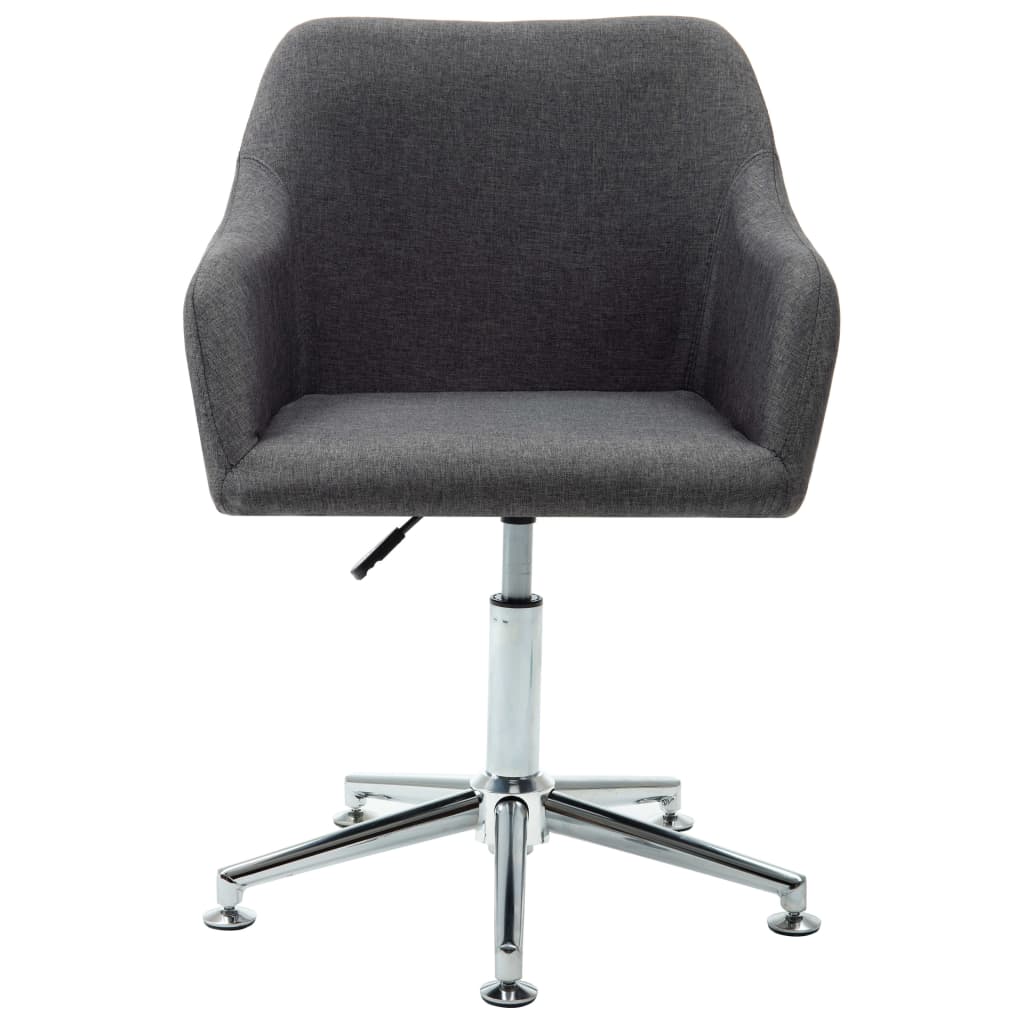 8719883596884_g_en_hd_1 vidaXL Swivel Dining Chair Dark Grey Fabric - Image 2