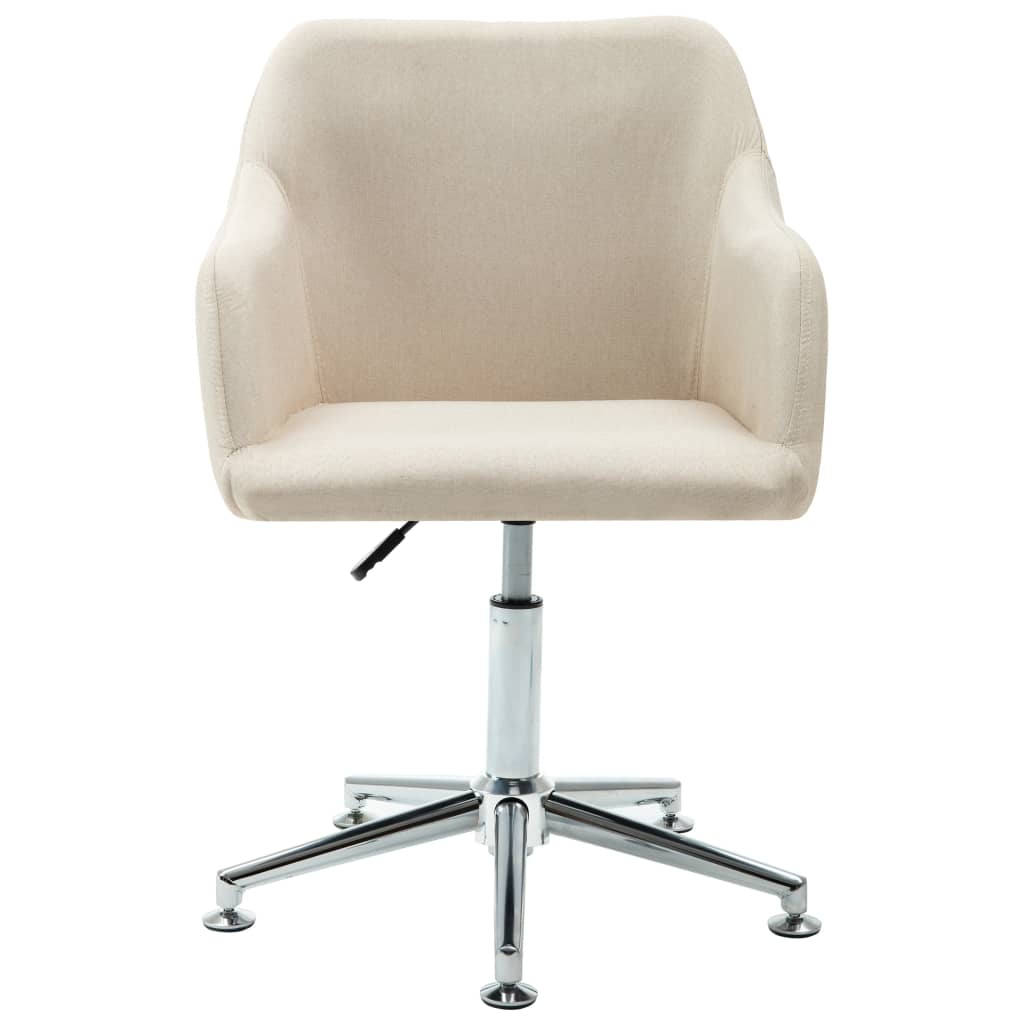 8719883596891_g_en_hd_1 vidaXL Swivel Dining Chair Cream Fabric - Image 2