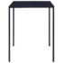 vidaXL Five Piece Dining Set Wine Red - Image 4