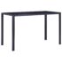 vidaXL Seven Piece Dining Set Wine Red - Image 2