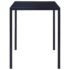 vidaXL Seven Piece Dining Set Wine Red - Image 4