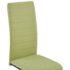 vidaXL Cantilever Dining Chairs 4 pcs Green Fabric - Image 7