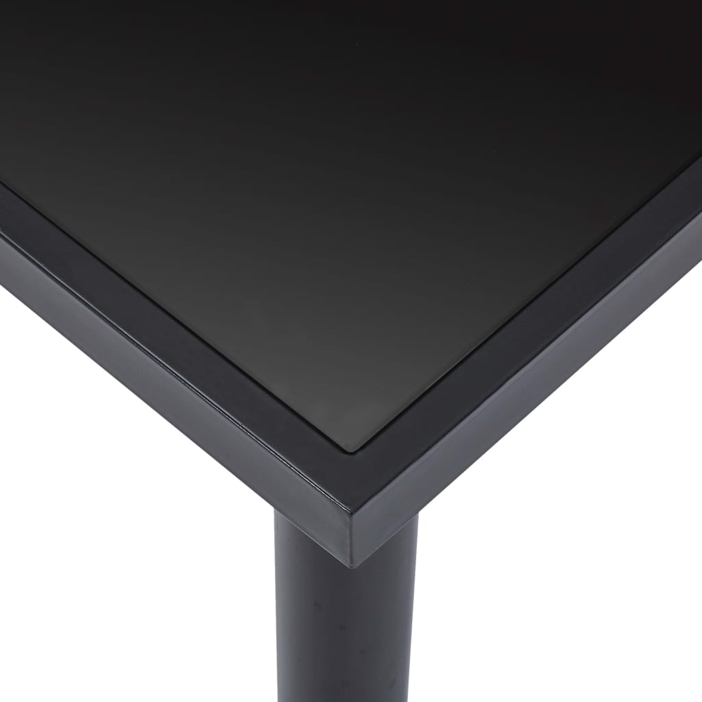 8719883600574_g_en_hd_3 vidaXL Dining Table Black 200x100x75 cm Tempered Glass - Image 4