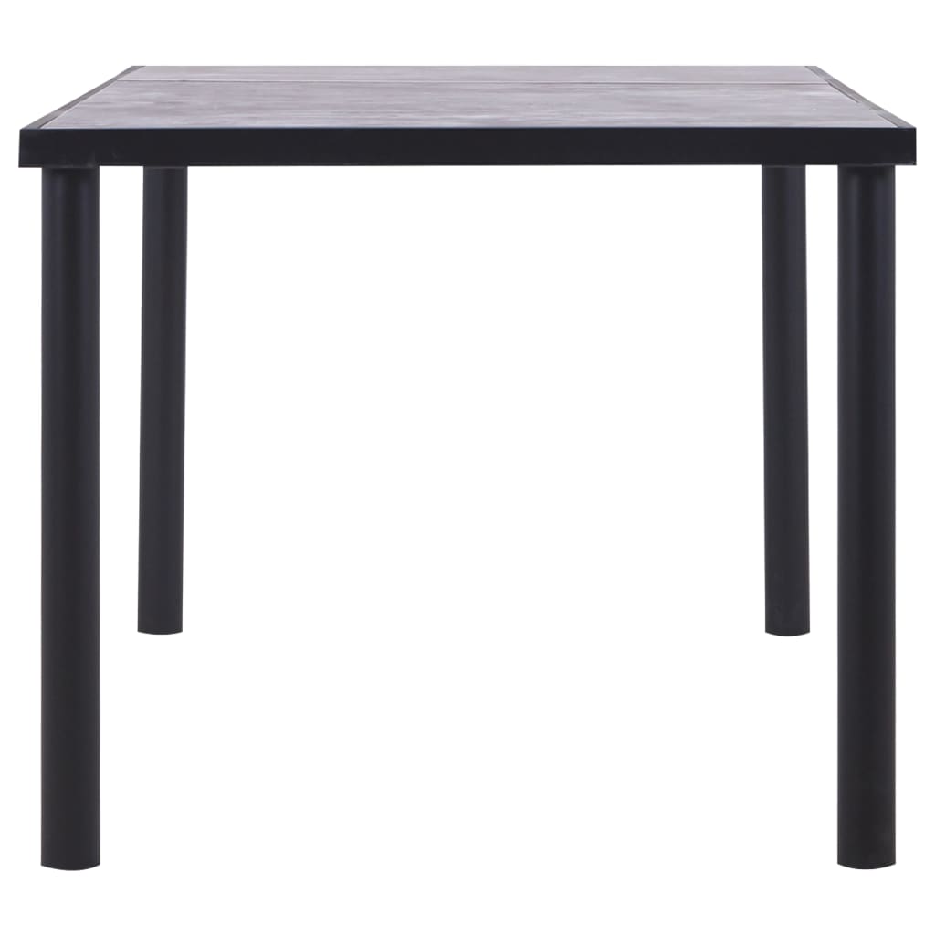 8719883600611_g_en_hd_2 vidaXL Dining Table Black and Concrete Grey 180x90x75 cm MDF - Image 3
