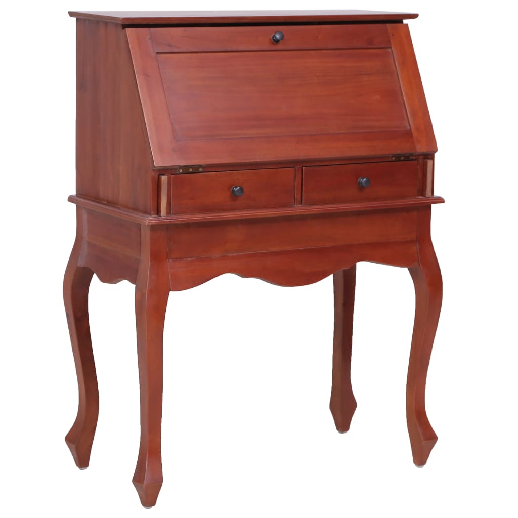 8719883606279_g_en_hd_1 vidaXL Secretary Desk Brown 78x42x103 cm Solid Mahogany Wood - Image 2