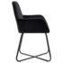 vidaXL Dining Chairs 2 pcs Black Velvet - Image 4