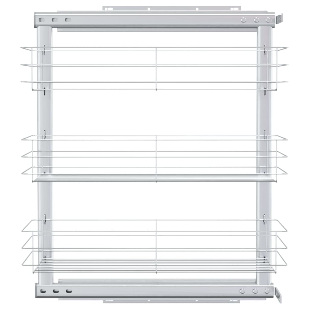 8719883607849_g_en_hd_2 vidaXL 3-Tier Pull-out Kitchen Wire Basket Silver 47x25x56 cm - Image 4
