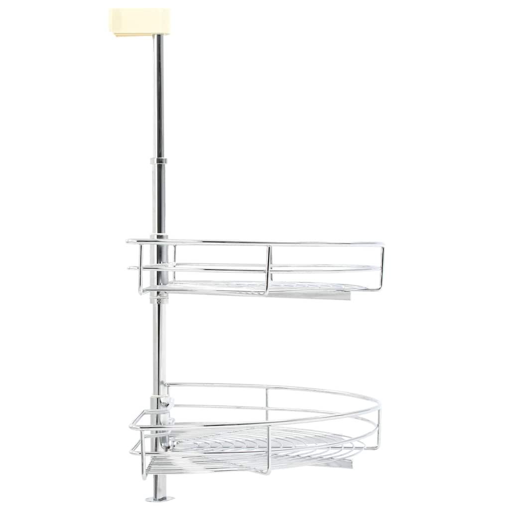 8719883607870_g_en_hd_4 vidaXL 2-Tier Kitchen Wire Basket Silver 180 Degree 75x38x80 cm - Image 6