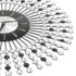 vidaXL Wall Clock Metal 43 cm Black - Image 5