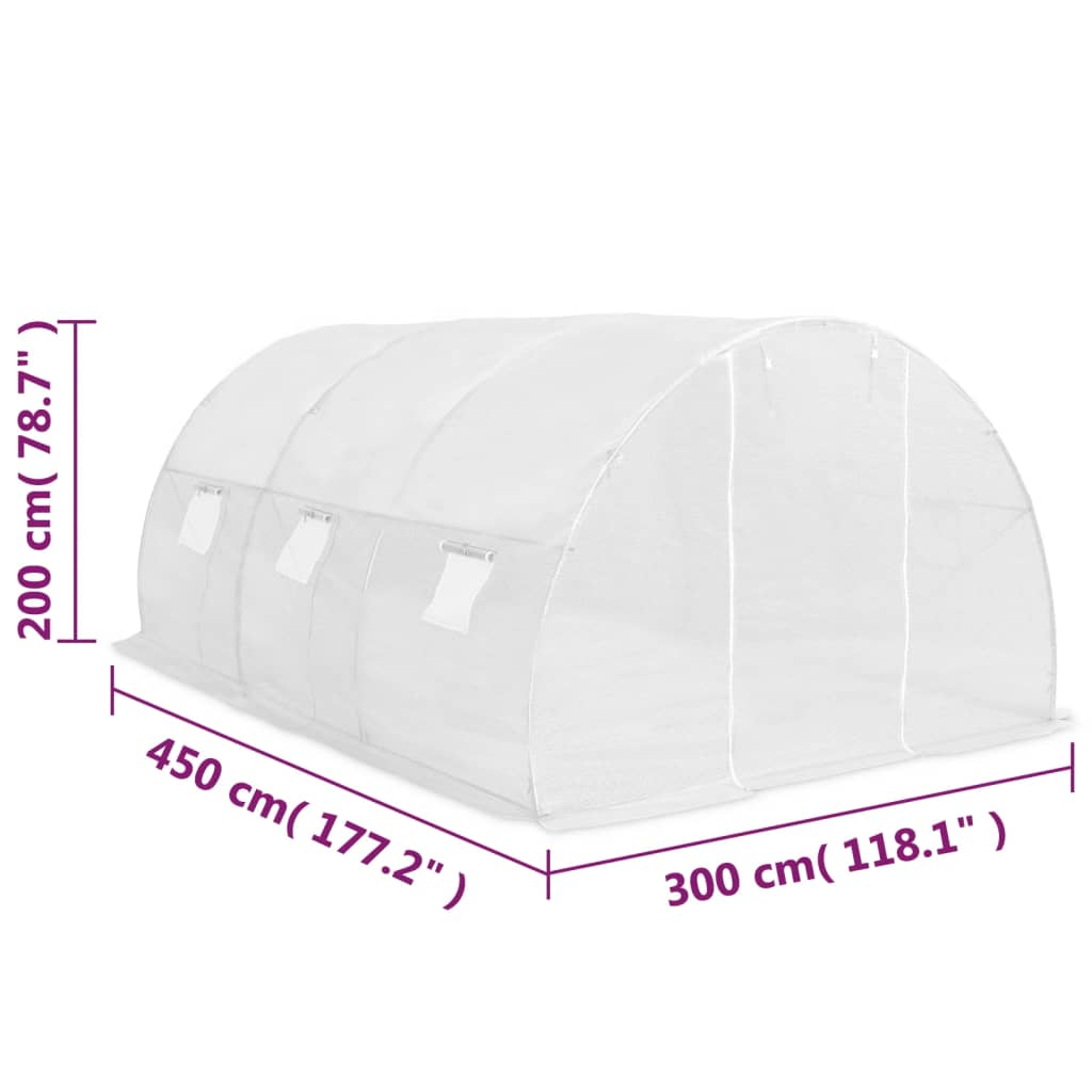 8719883609201_g_en_hd_10 vidaXL Greenhouse 13.5 m² 450x300x200 cm - Image 12