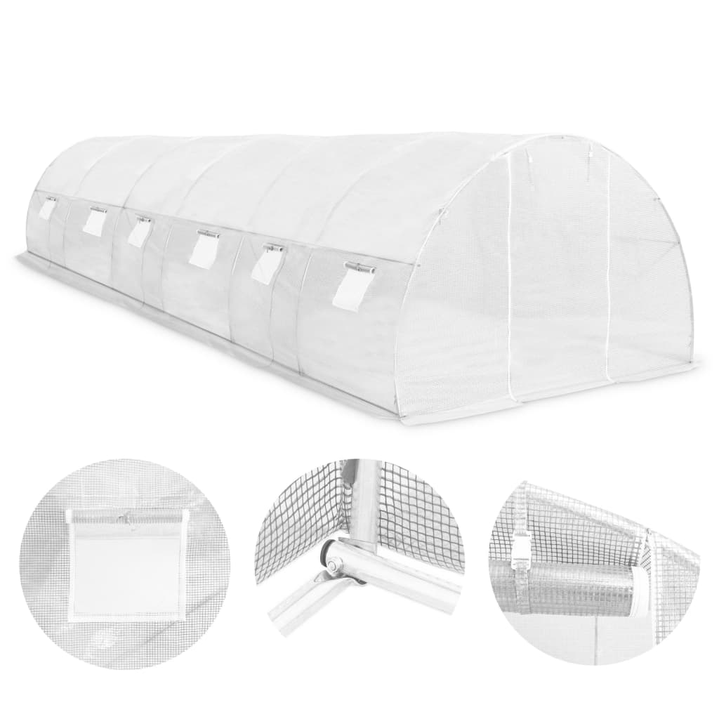 8719883609225_g_en_hd_4 vidaXL Greenhouse 27 m² 900x300x200 cm - Image 6