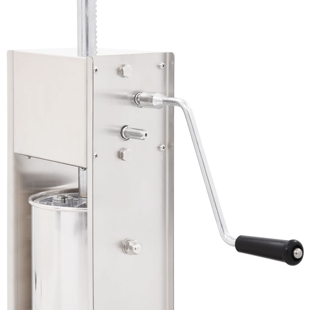 8719883609386_g_en_hd_4 vidaXL Manual Sausage Stuffer Silver 3 L Stainless Steel - Image 5