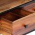 vidaXL TV Cabinet 120x30x40 cm Solid Reclaimed Wood and Steel - Image 5