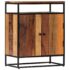 vidaXL Side Cabinet 60x35x76 cm Solid Reclaimed Wood and Steel - Image 8
