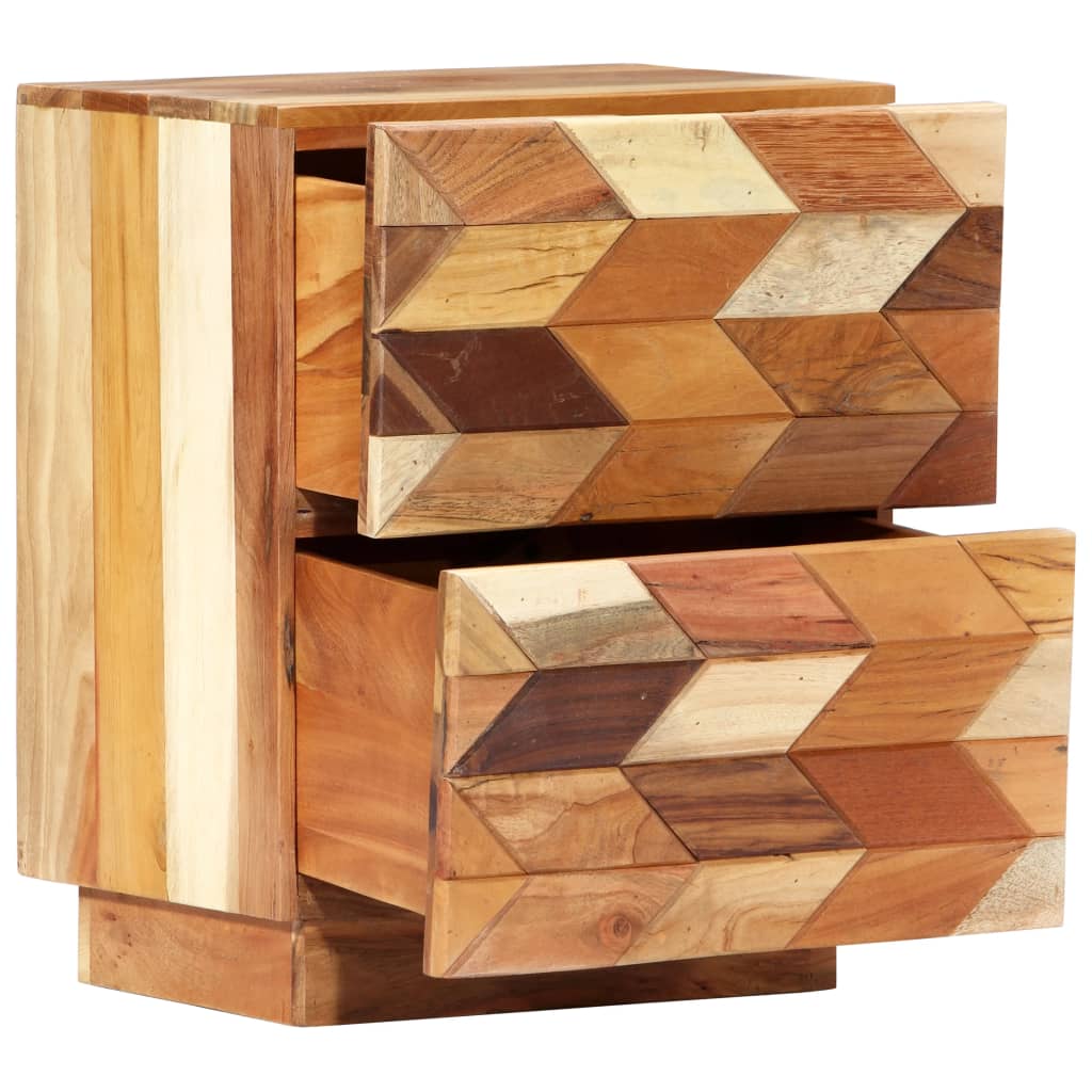 8719883666020_g_en_hd_1 vidaXL Bedside Cabinet 40x30x50 cm Solid Reclaimed Wood - Image 2