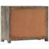 vidaXL Side Cabinet Grey 75x30x60 cm Solid Mango Wood - Image 4