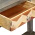 vidaXL Console Table Grey 86x30x76 cm Solid Mango Wood - Image 8