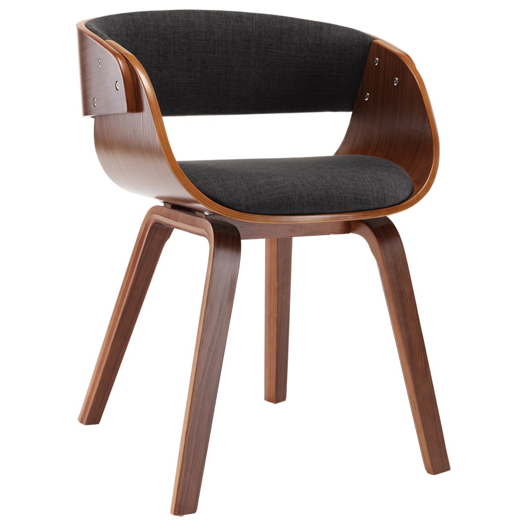 8719883666181_a_en_hd_1 vidaXL Dining Chair Grey Bent Wood and Fabric - Image 2