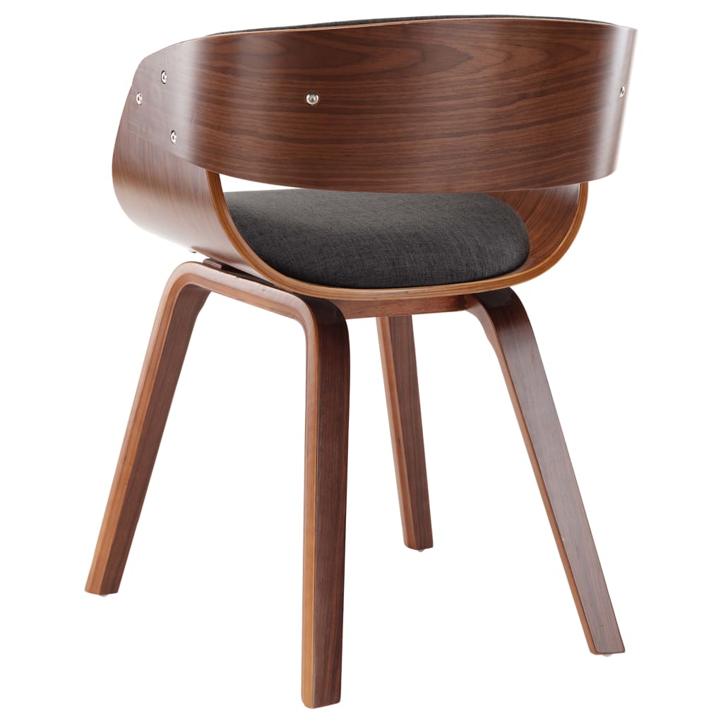 8719883666181_g_en_hd_3 vidaXL Dining Chair Grey Bent Wood and Fabric - Image 5