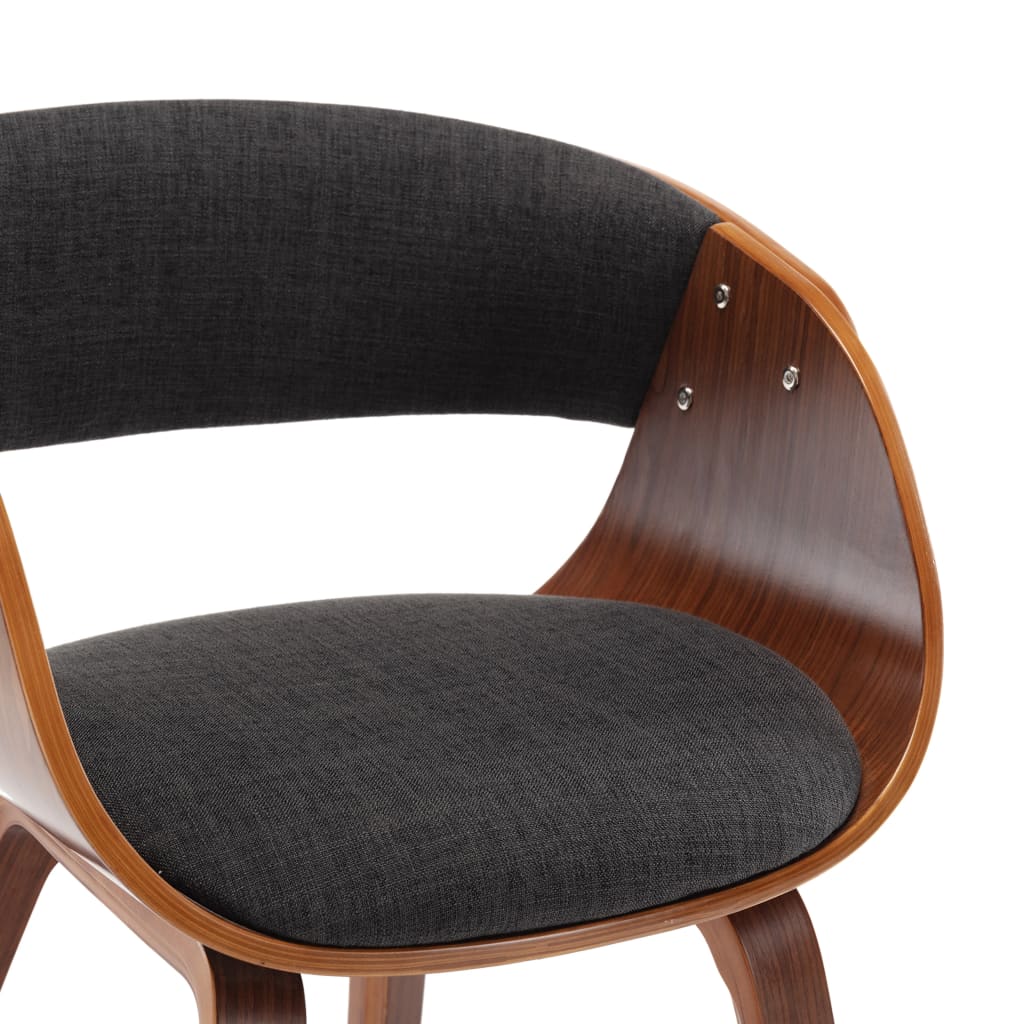8719883666181_g_en_hd_4 vidaXL Dining Chair Grey Bent Wood and Fabric - Image 6