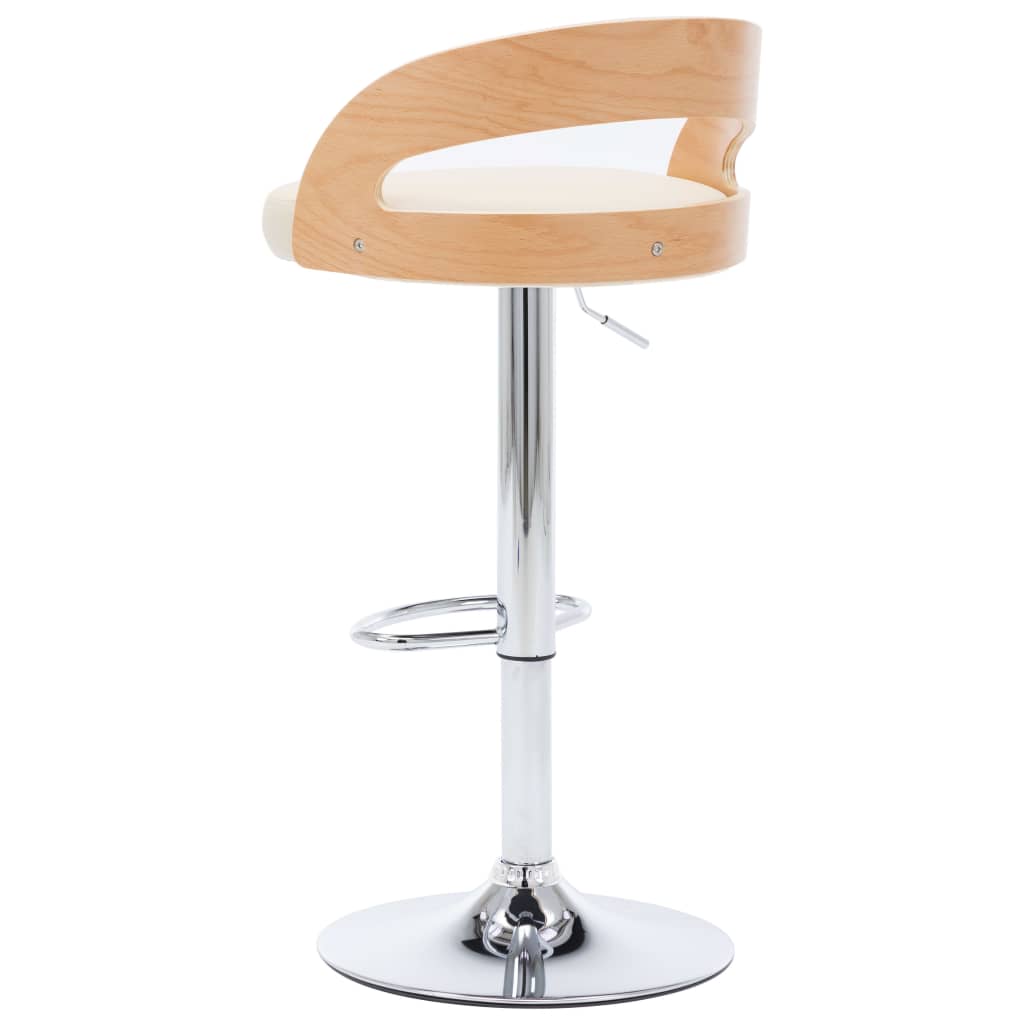 8719883666549_g_en_hd_5 vidaXL Bar Stools 2 pcs Cream Faux Leather and Bentwood - Image 7