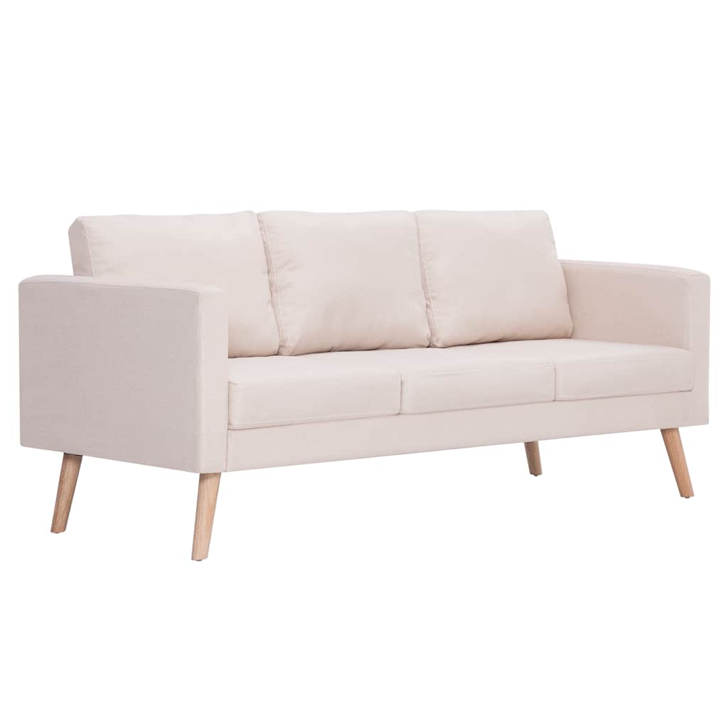 8719883666976_g_en_hd_1 vidaXL 2 Piece Sofa Set Fabric Cream - Image 3