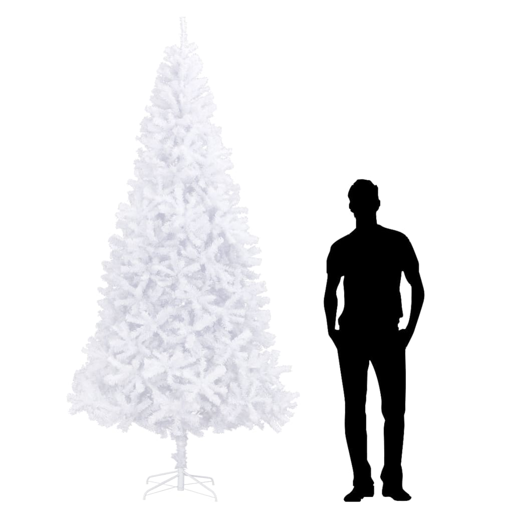 8719883667232_m_en_hd_1 vidaXL Artificial Christmas Tree 300 cm White - Image 1