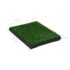 vidaXL Pet Toilet with Tray & Faux Turf Green 63x50x7 cm WC - Image 9