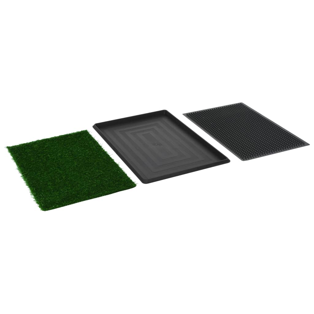8719883667409_g_en_hd_4 vidaXL Pet Toilets 2 pcs with Tray & Faux Turf Green 76x51x3 cm WC - Image 6