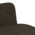 vidaXL Dining Chairs 2 pcs Brown Fabric - Image 6