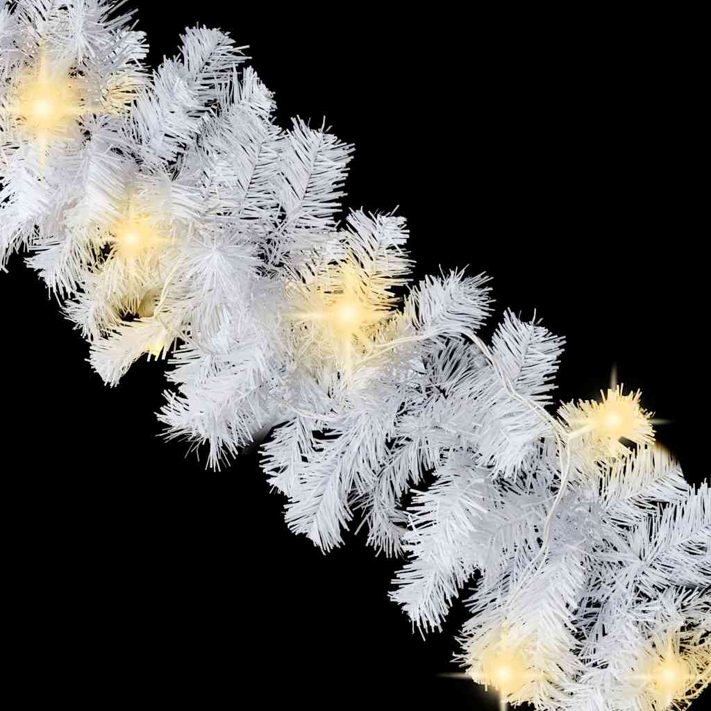 8719883668086_g_en_hd_5 vidaXL Christmas Garland with LED Lights 5 m White - Image 6
