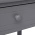 vidaXL Nightstand Grey 40x29x42 cm Paulownia Wood - Image 6