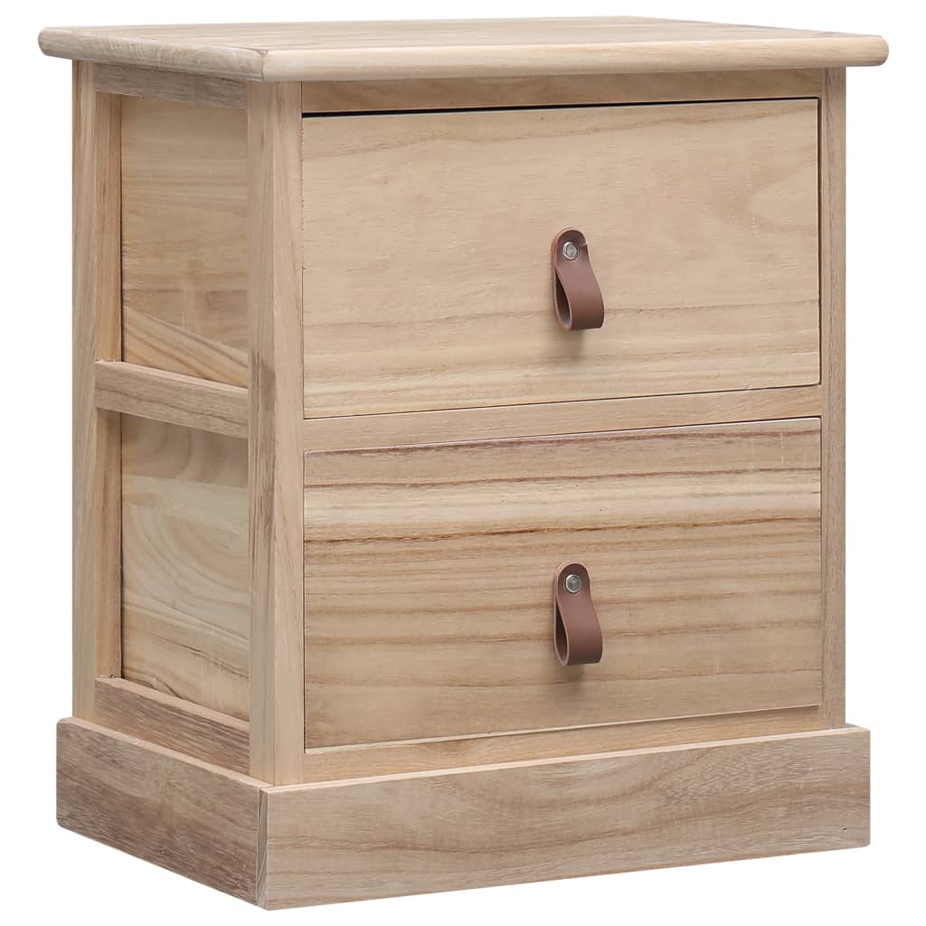 8719883668222_a_en_hd_1 vidaXL Nightstand 38x28x45 cm Paulownia Wood - Image 1