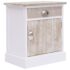 vidaXL Bedside Cabinets 2 pcs 38x28x45 cm Paulownia Wood - Image 2
