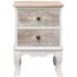 vidaXL Bedside Cabinets 2 pcs 35x30x50 cm Paulownia Wood - Image 4